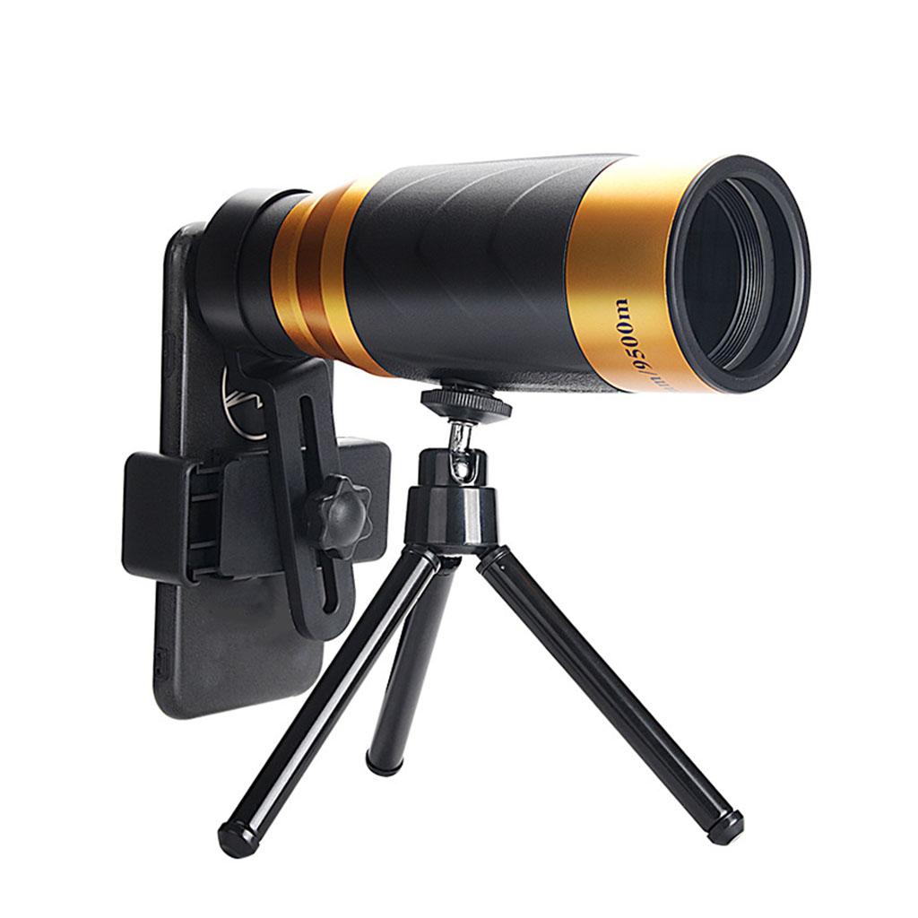 Portable Waterproof Sight with Adjustable Tripod Universal for Smart Phone Adapter for Shooting Bird Watching Hunting