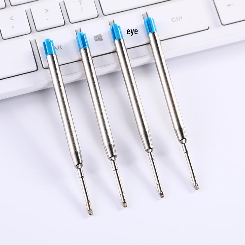 Стержень для шариковой ручки 424 G2 - Масляный, Нажимной механизм, Наконечник 1,0 мм, Защита от разрыва линии