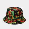 Xuancui Manufacture New Casual Floral Beach Summer Cap Printing Bucket Hat