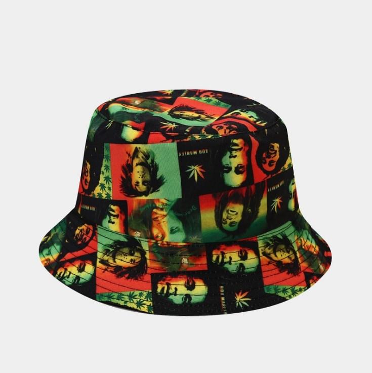 Xuancui Manufacture New Casual Floral Beach Summer Cap Printing Bucket Hat