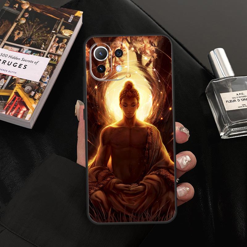 Buddha Case For Xiaomi 14T Pro 11T 12T 13T 13 14 15 Ultra POCO X7 Pro X3 X5 X6 M6 F5 F6 Pro Cover