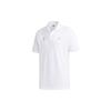 Essential Short Sleeve Polo Shirt Men Tops White GL0387