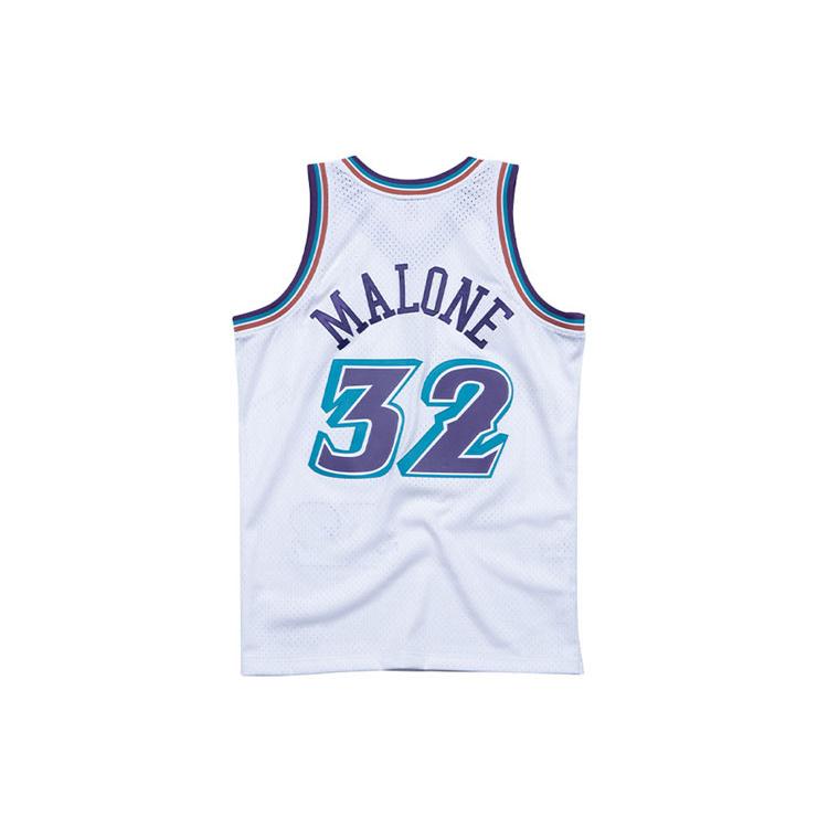 Mitchell Ness "Utah Jazz Road 1996-97 Karl Malone" swingman jersey SMJYAC18056-UJAWHIT96KMA