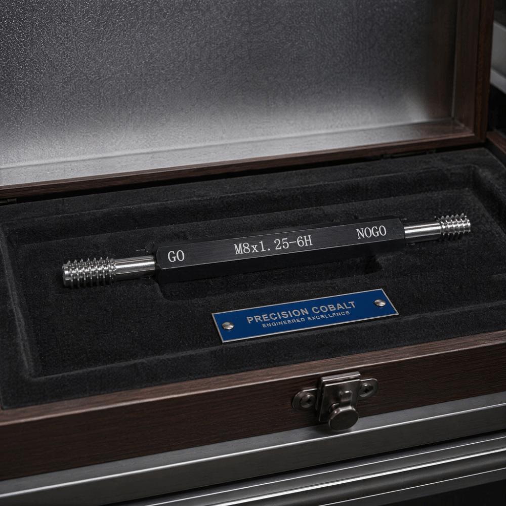 6H Tolerance Thread Gage 90mm Length Metric Thread Gauge Steel Thread Gauge Measurement Tool