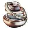 Solar Rotating Perfume Vehicl Aluminum Alloy Suspension Car Perfume Home Ornament Relaxing Desk Toy