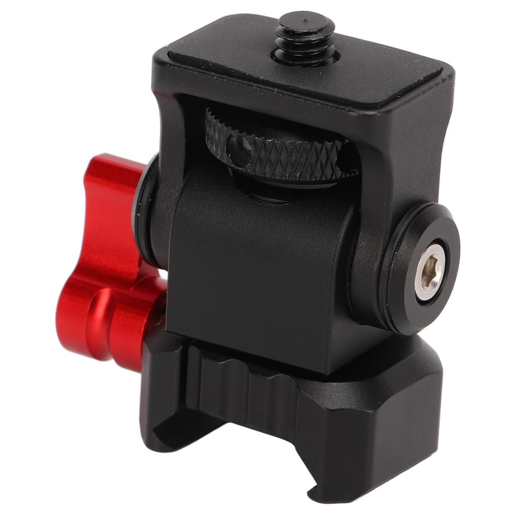 Универсальный держатель для полевого монитора с резьбой 1/4 дюйма и быстросъемным зажимом для рельсы НАТО, вращение на 360 градусов и 180