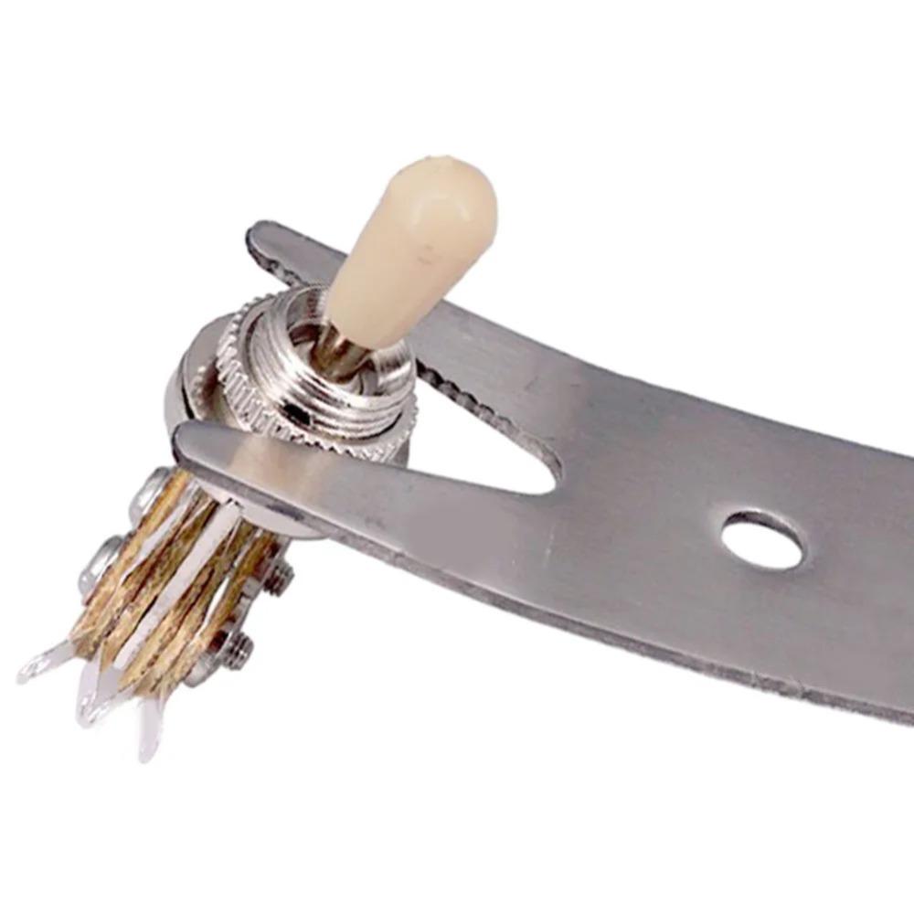 Электрогитара Бас Мульти Гаечный Ключ Инструмент Лютнера Для Затягивания Потенциометров Переключателей Гнезд Гитарные Детали Аксессуары 2023 Новый