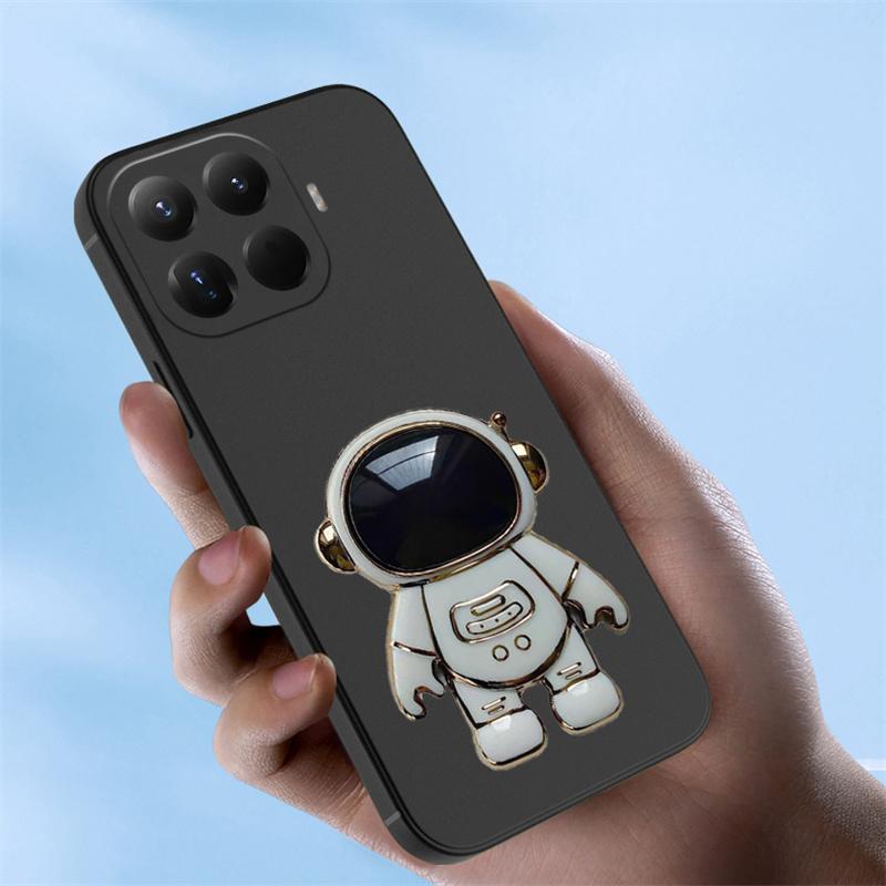 Для Xiaomi 15T Pro Чехол Модный Мультяшный Астронавт Подставка пылезащитный Гладкий Для Xiaomi 15T Задняя крышка