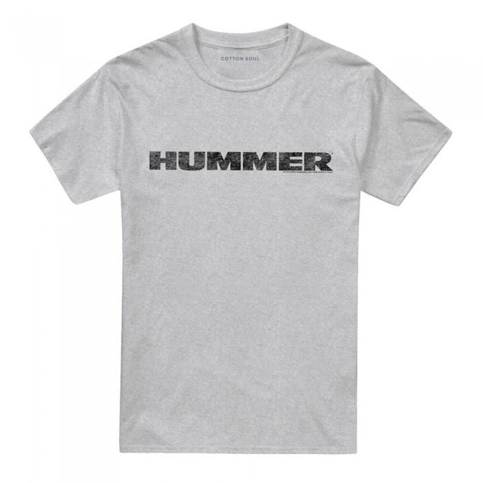Hummer Unisex Adult Distressed Logo T-Shirt
