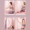 8-Shaped Yoga Resistance Band for Shoulder and Back Toning - TPE Elastic Training Equipment for Women