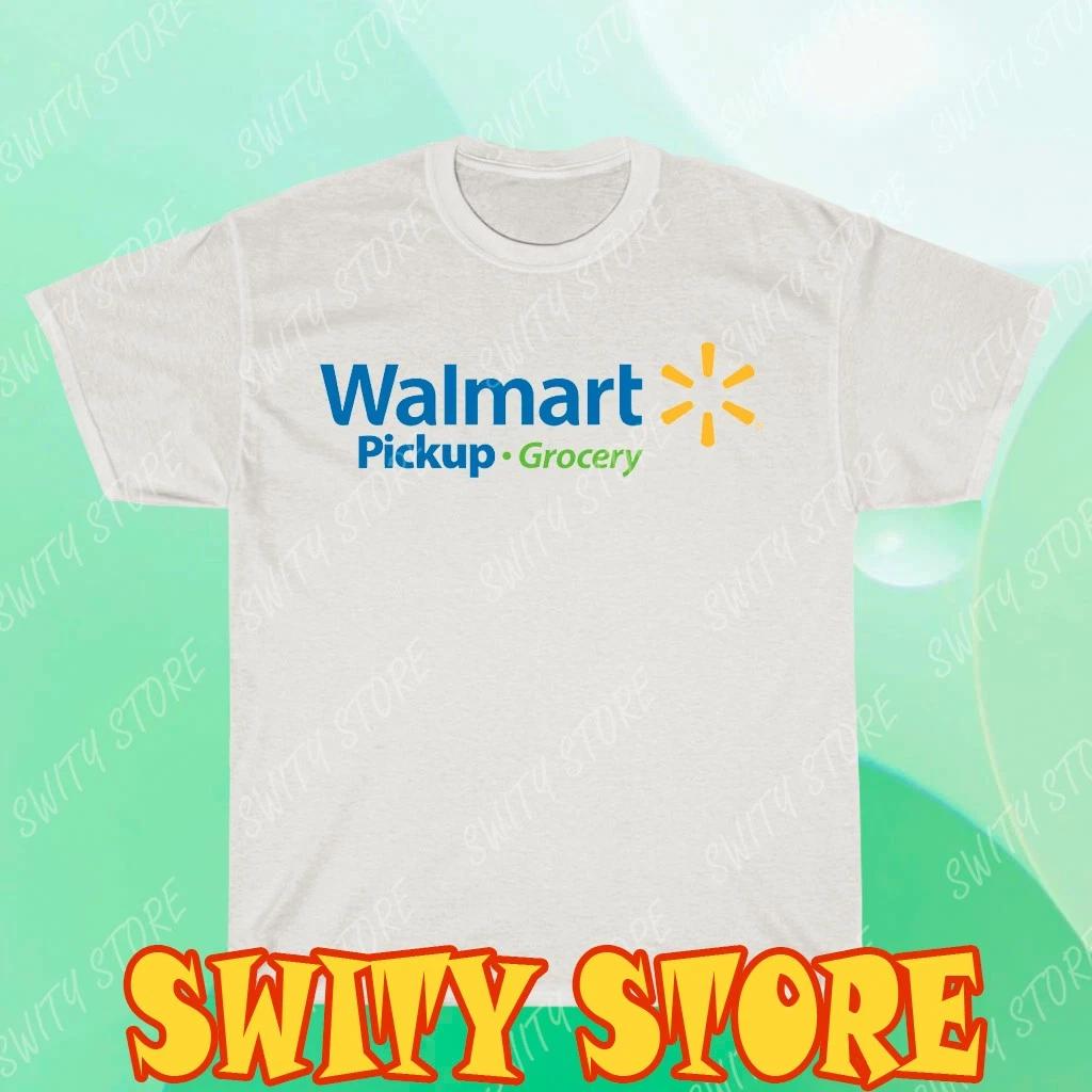 WALMART GROCERY LOGO 2Side T-Shirt Funny Size S to 5XL