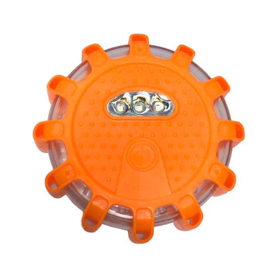 2/3Pcs LED Road Flares Emergency Light Kit Waterproof Compact Portable Roadside Safety Flashing Warning Flares Lights