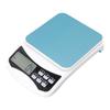 White Electric Kitchen Food Baking Scale 0.1g High Accuracy ABS Electronic Flat Food Weighing Scale