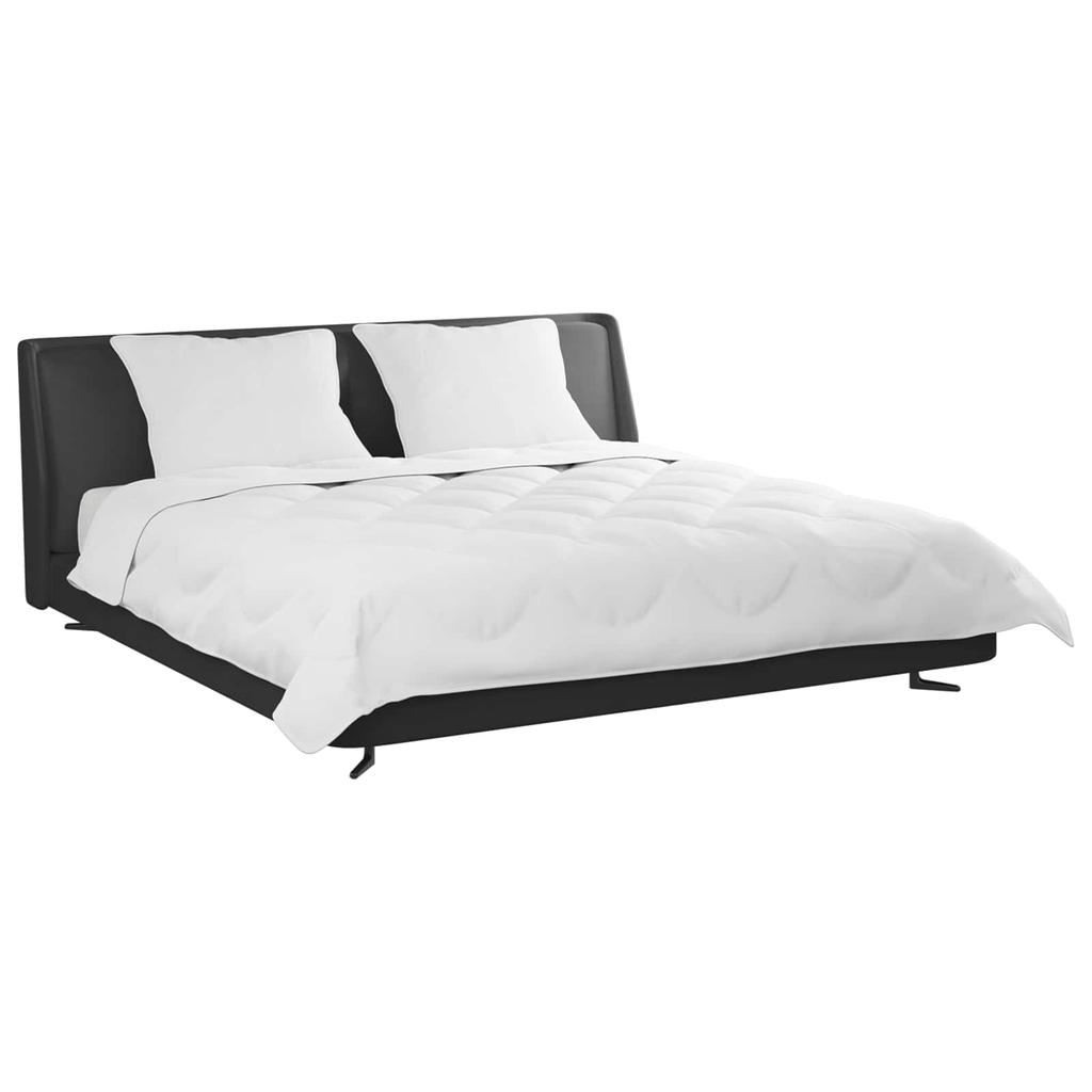 Duvet Set 3 pcs White Microfiber and Down Feathers