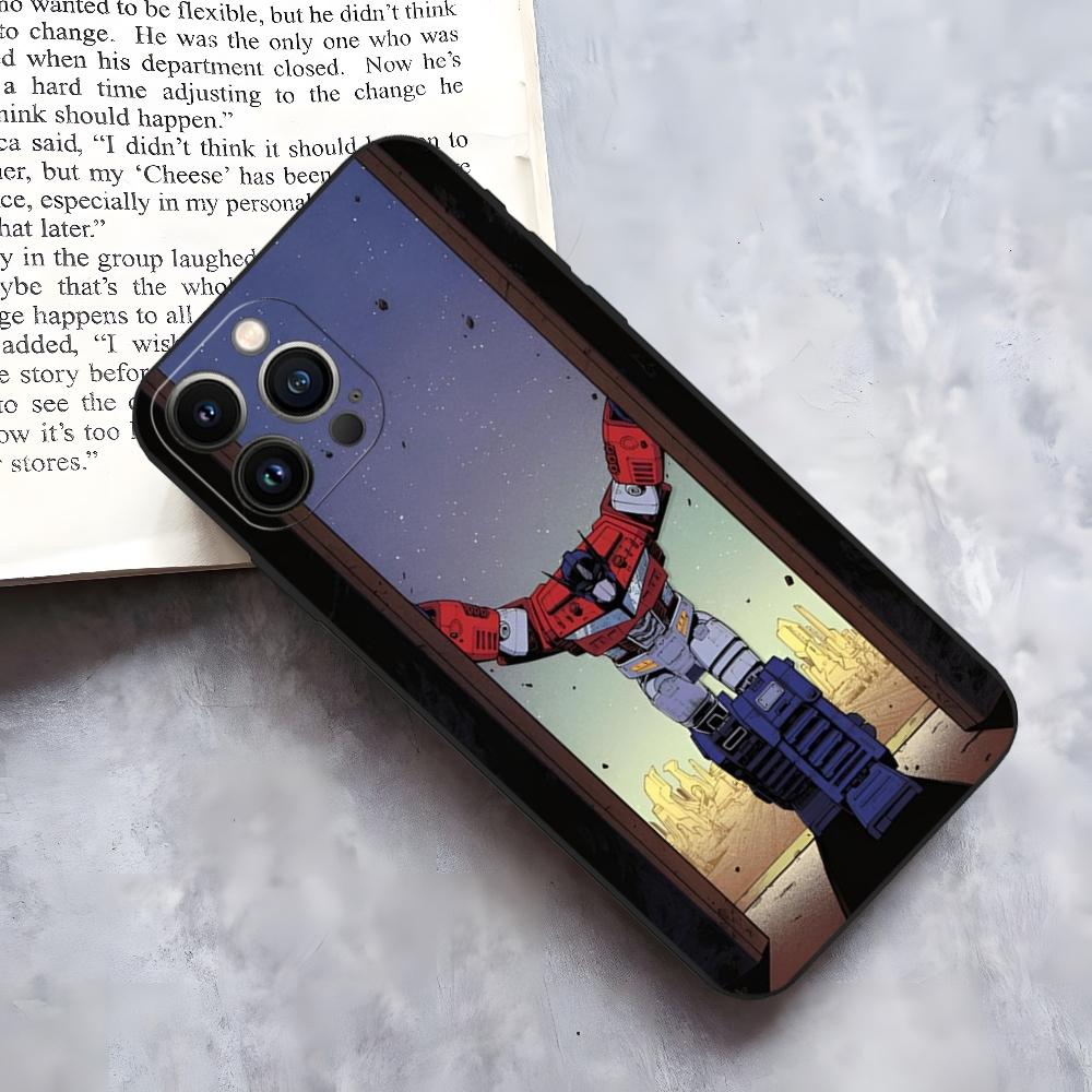 Transformers Phone Case for iphone 15 14 Pro 13 Mini 11 12 Max Xr X Xs 8 Plus Shockproof Back Cover