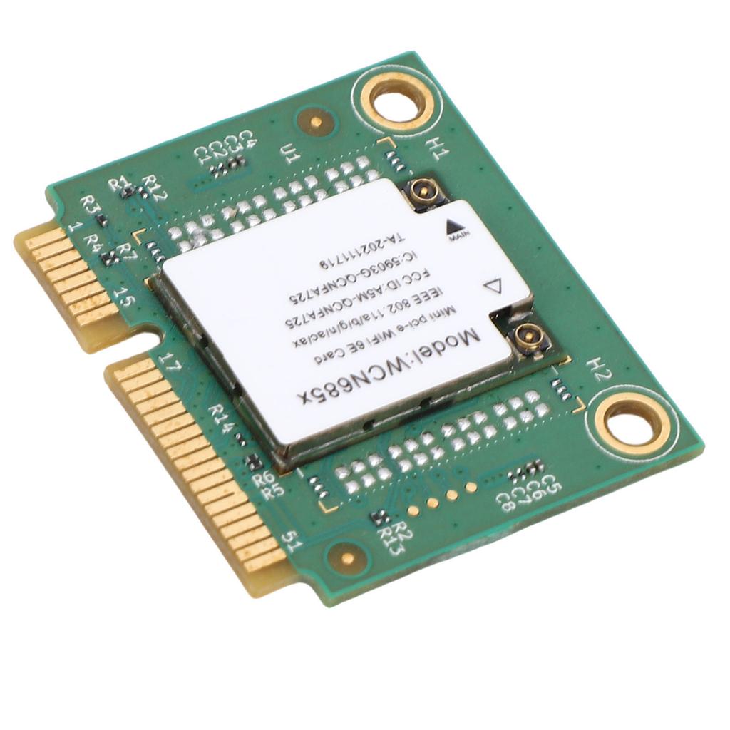 Карта PCIE WiFi Поддержка для 11 10 ПК 6 ГБ 6 ГГц 5 ГГц 2,4 ГГц Диапазон WiFi 6E Беспроводная карта с 5.3 OFDMA MU MIMO s