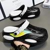 Men Large Double Size EVA Clog Sandals Hollow Garden Beach Water Shoes Outdoor Shower Summer Casual Footwear Lightweight