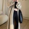 Japanese Retro Long Knit Cardigan - 2023 Autumn/Winter Women's Loose Sweater Coat