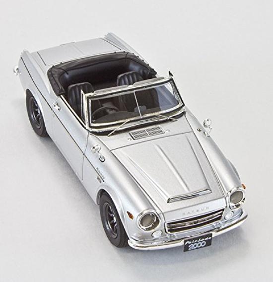 Hobby Japan MARK43 Datsun Fairlady 2000 Sports Колеса Светло-серый металлик Готовое изделие 1/43 (SR311)