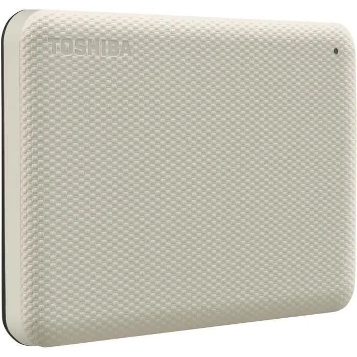 TOSHIBA Canvio Advance 4To 2.5p White Canvio Advance 4To 2.5p External Hard Drive USB 3.2 Gen1 White