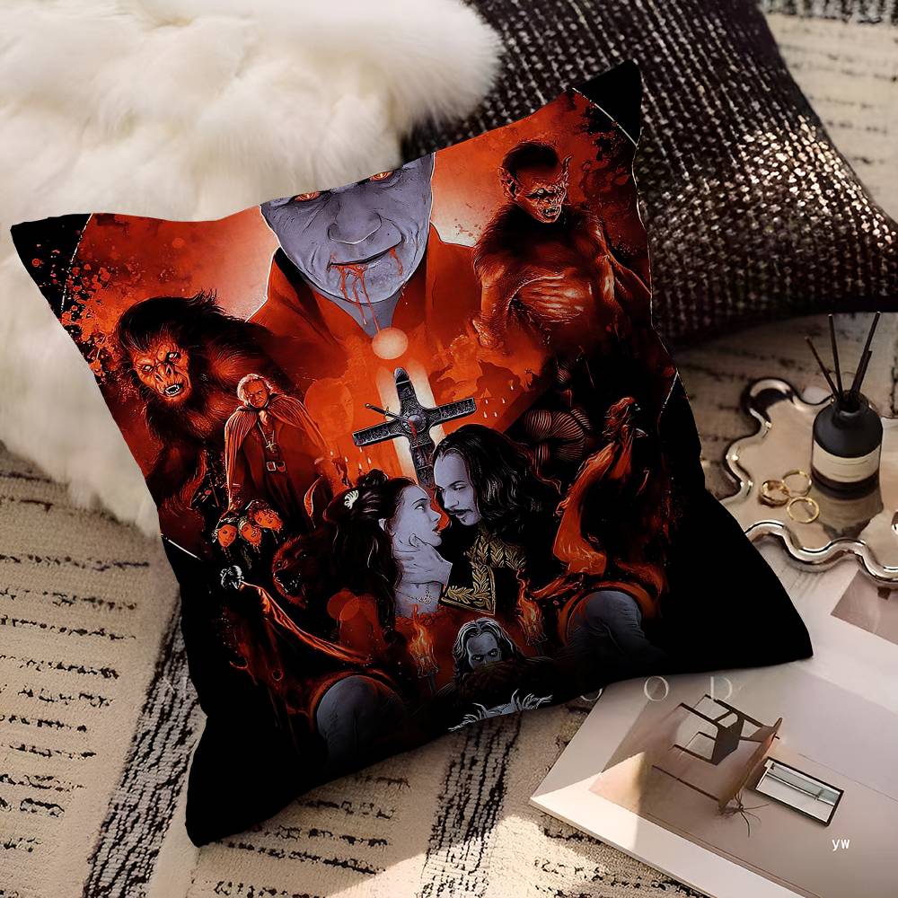 Classic Movie D-Duracula Pillow Cover For Bedroom Room And Living Room Sofa Decorative Cushion Cover
