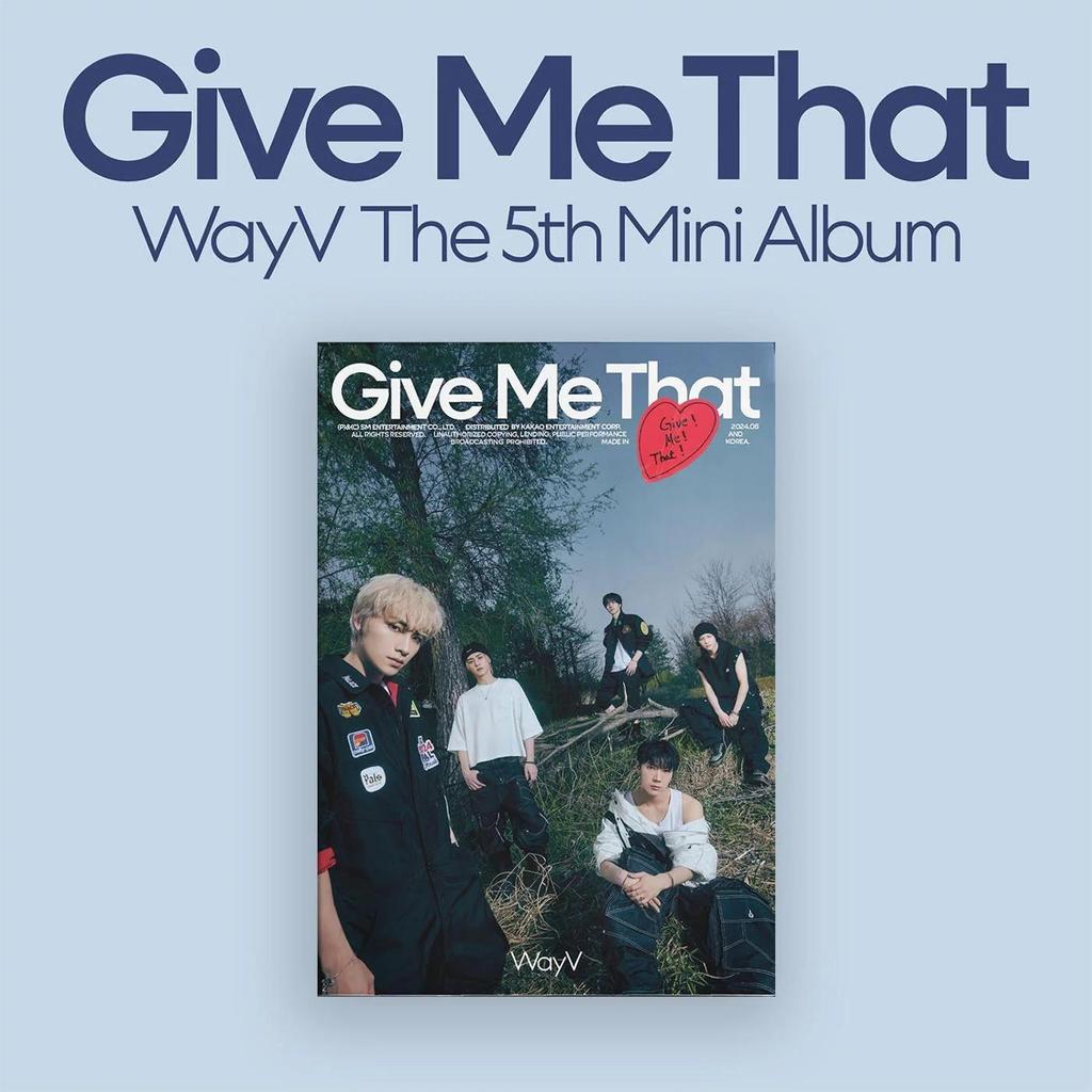 WayV 'Give Me That' 5th Mini Album Photobook Version