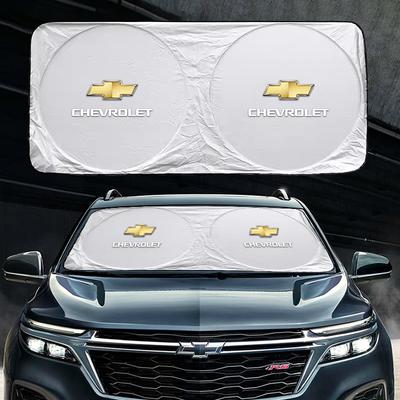 Автомобильный солнцезащитный козырек на лобовое стекло Защита от УФ лучей Для Corvette Montana TrailBlazer Silverado Traverse Camaro Suburba