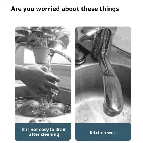 Stainless Steel Hanging Drain Rack Basket Strainer Rustproof Corrosion Resistant Multi-Functional Swan Sink