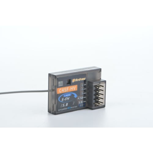 UltraPower C4SF-HV Receiver [Compatible with FUTAxx S.Bxx 2.4G S-FHxx 4CH Receivers]