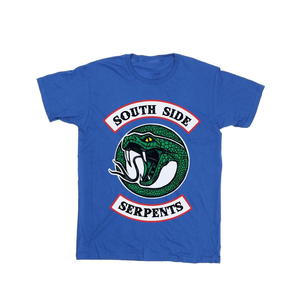 Riverdale Женская/Дамская хлопковая футболка бойфренда Southside Serpents