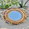38,1 см Морское зеркало-иллюминатор Морской настенный декор, Отделка латунь