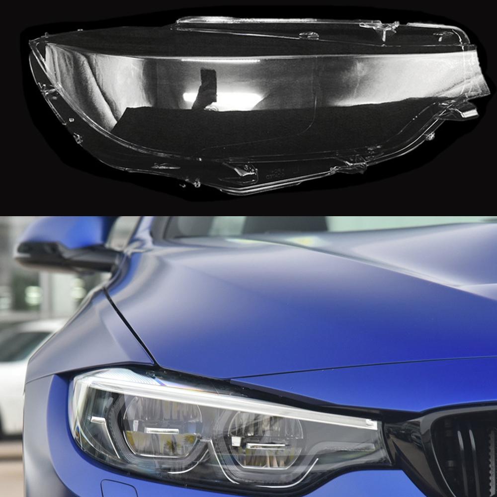 Car LED Headlight lens Fit for BMW 2018-2020 F32 F33 F36 F80 F82 F83 418d M4 Shell 425i 430i 435i 4 Series LCI 63117478157