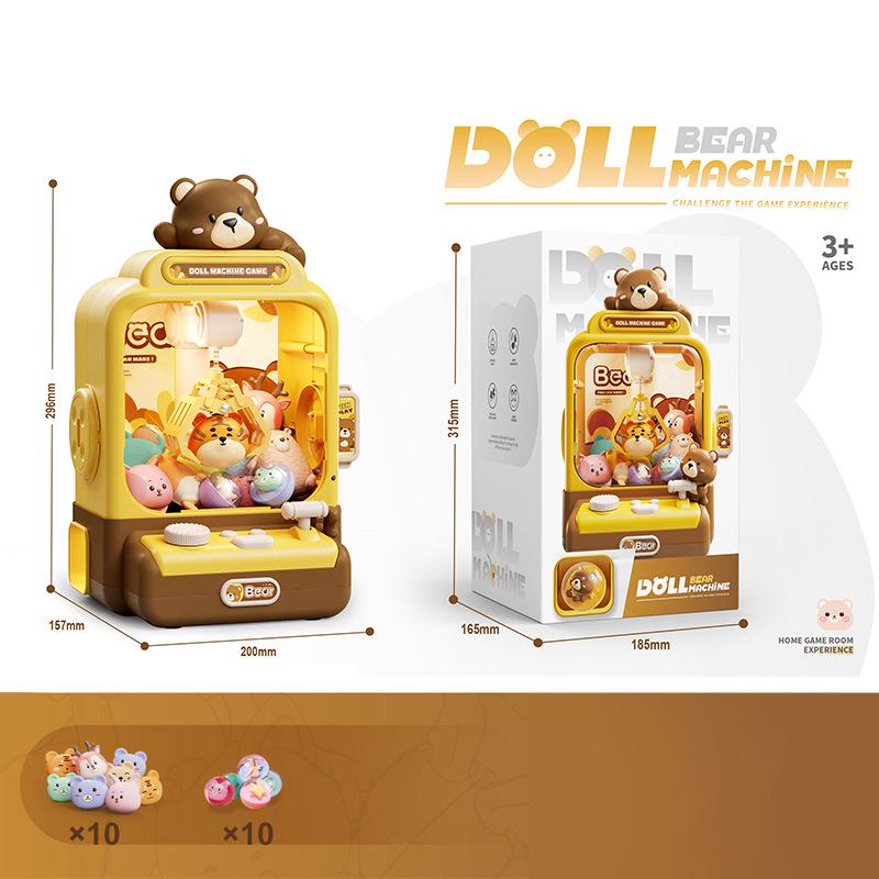 Mini Claw Machine Toy for Kids - Home Use Electric Doll Grabber