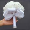 Свадебная лента Стразы Поддельные искусственные цветы Букет Свадебный банкетный декор
