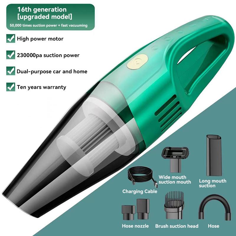 290000PA автомобильный пылесос 120 Вт мощный ручной беспроводной пылесос сильное всасывание двойного назначения для автомобиля и дома