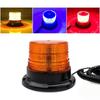 Magnetic Base Warning Light Blue Amber Red Flashing Beacon New LED Strobe Light  Universal