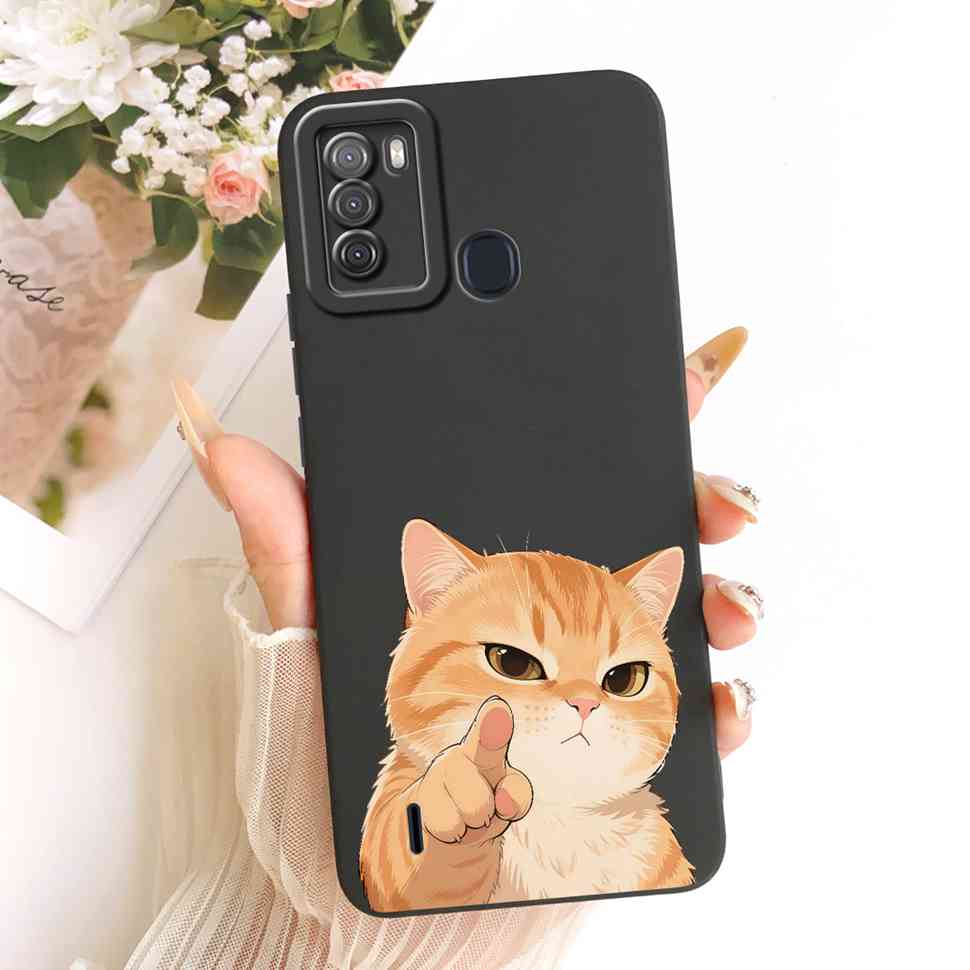 For ITEL S16 Pro 2020 Casing Petty Butterfly Painted Soft Silicone Phone Case For ITEL S 16 S16 Back Cover Fundas Coque Capa