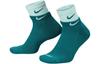 Носки с манжетой Мужские 1 пара Geode Water Duck Cyan/Ice Jadeite Green DH4058-302