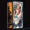 Чехол Genshin Impact для Samsung Galaxy Note 20 Ultra 10 Lite 9 8 A53 A52 A12 S22 S21 FE S20 Plus TPU черный чехол для телефона