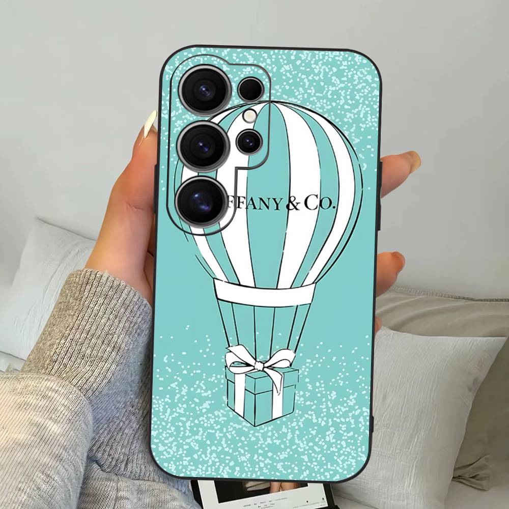 Чехол для телефона T-tiffanyS с логотипом для Samsung S 24 Fe 25 Ultra Plus 20 Lite 21 30 22 23 24 22 Ultra 5G Fundas