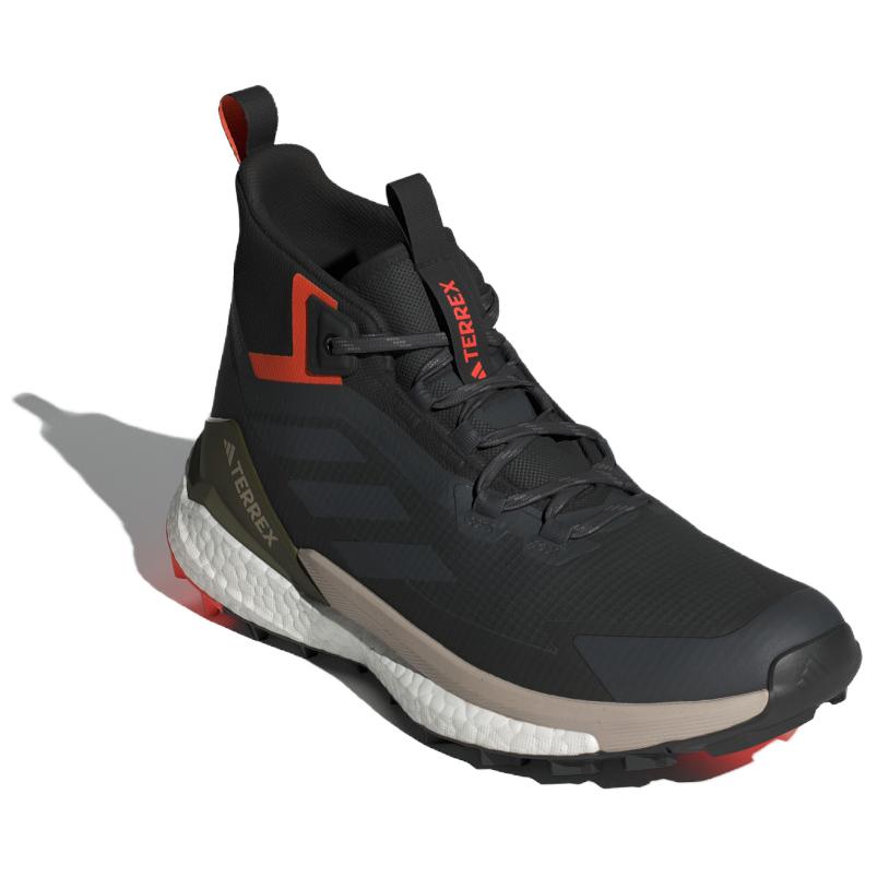 Adidas Terrex Free Hiker 2.0 GORE-TEX Carbon Grey Orange Мужские кроссовки Серо-шестицветные-черные IH0669