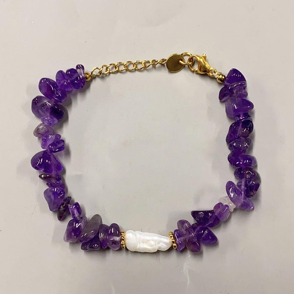 Браслет Feeling Spar Mix and Match Браслет из натурального пресноводного жемчуга Тренд для путешествий Сочетание