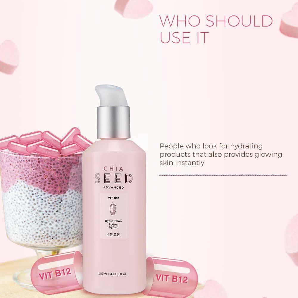 The Face Shop Chia Seed Advanced Hydro Lotion 145ml