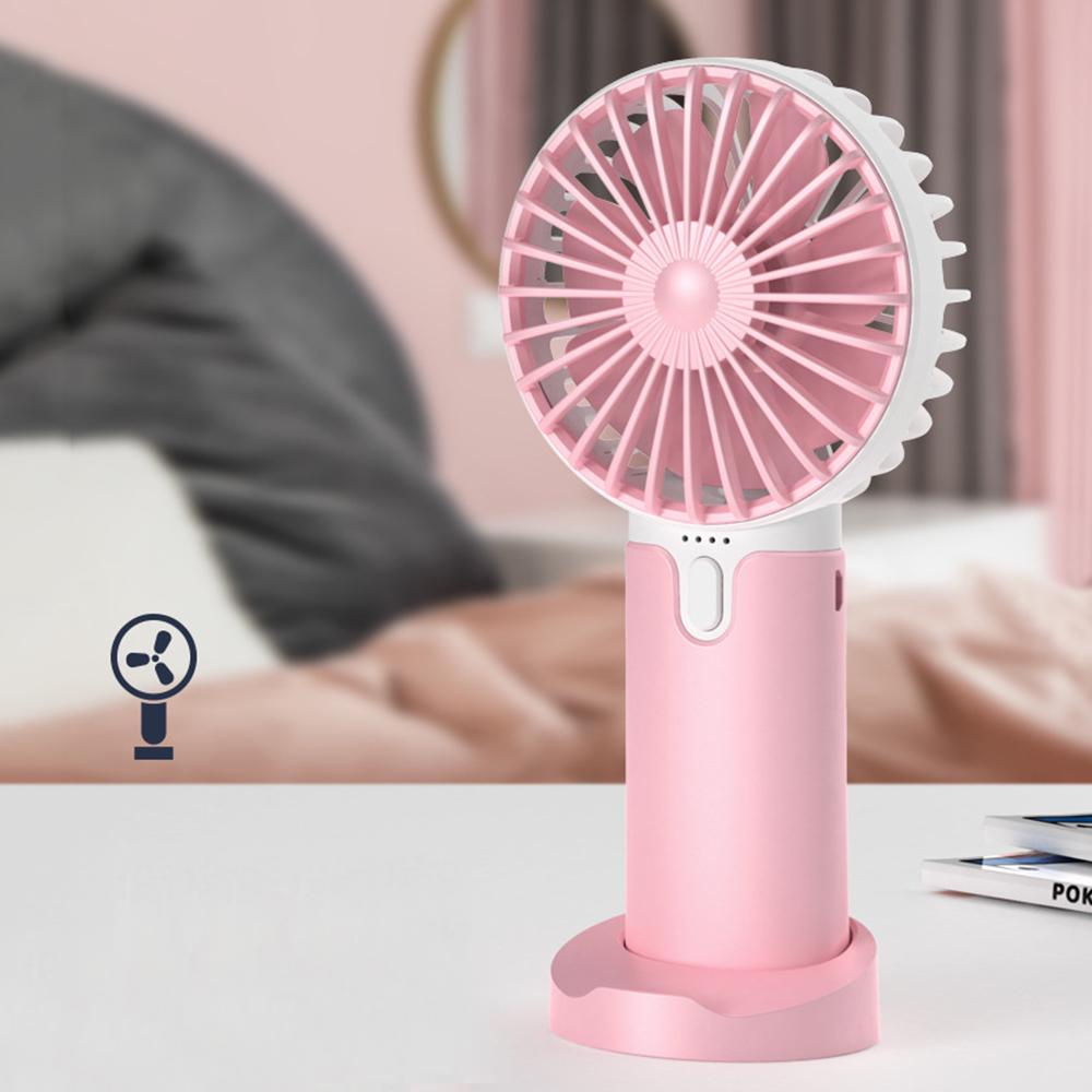 Handheld Portable Fan USB Mini Rechargeable Cooler