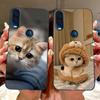 Чехол для Motorola One Vision Чехол ONEVision Модный Расписной Силиконовый Мягкий Задний Чехол Для Motor One Macro Чехол Защитный Корпус