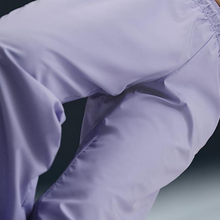 Nike Однотонные брюки-джоггеры средней посадки свободного кроя Женские брюки Светло-фиолетовый FV7661-533