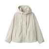 MUJI Pocketable Hooded Light Size XS Women's Water-Repellent, UV-Cut, Jacket, Beige, (BD0YNA4A)
