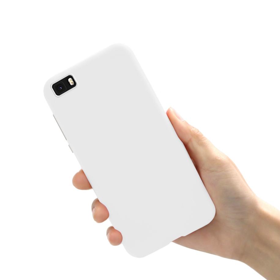 Чехол для Huawei P8 Lite Чехол-обложка Huawei P8 Lite P8Lite 2015 Матовые чехлы Fundas Силиконовый чехол Для Huawei P8 Lite ALE-L21 5.0" Coque