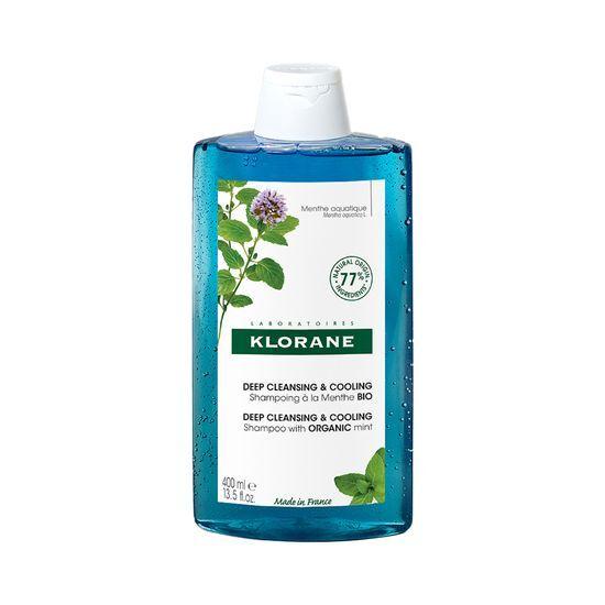 KLORANE Aqua Mint Охлаждающий шампунь для глубокого очищения 400 мл Bonobono Planning/Отдельный товар