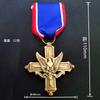 1pc Copy The Distinguished Service Cross Army Military Award Medal for Honor Badge